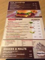 Smashburger menu