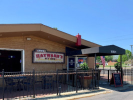Hayward's Pit B Que Catering outside