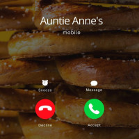 Auntie Anne's food