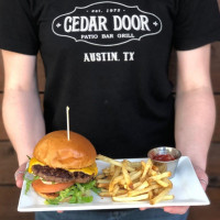 Cedar Door Patio Grill food