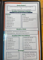 Fireside Pancake menu