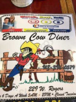 Brown Cow Diner food