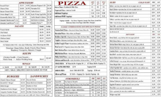 Brothers Pizza Of Howard menu