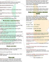 Ruari's Irish Pub menu