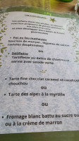 La Grange menu