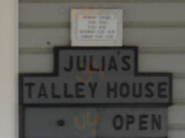Julia's Talley House inside