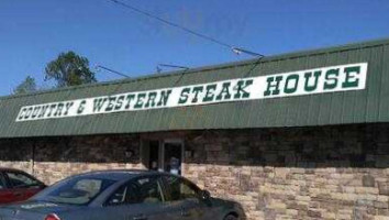Country And Western Steak House outside