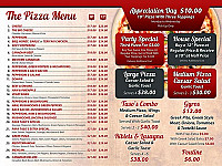 Papa Taso's Pizza menu