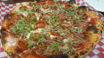 Cinders Wood Fired Pizza food