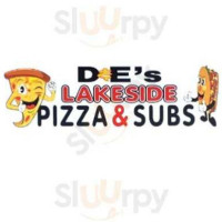 D E's Lakeside Pizza And Subs food