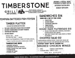 Timber Stone Grill inside