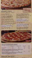 Albella Pizza menu