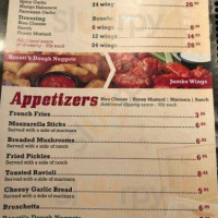Rosati's Pizza menu
