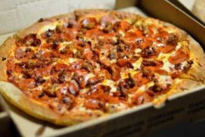The Pepperoni Express Pizza Company food
