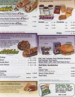 Subway Sandwiches Salads food