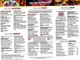 Woodys Bq Grill And menu