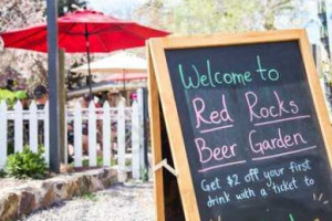 Red Rocks Beer Garden outside