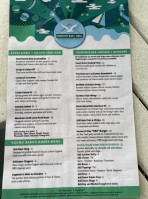 Lookout Cafe menu