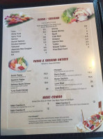 Ronin Sushi menu