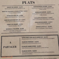 Le Forty-One menu