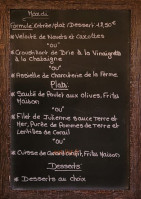 Brasserie Le Bistrot menu