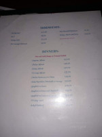 Green Acres Tavern menu