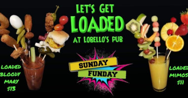 Lobello's Pub food