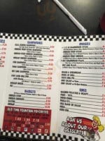 Boomarang Diner menu