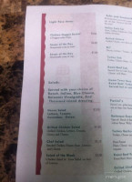 Newville General Store And Cafe menu
