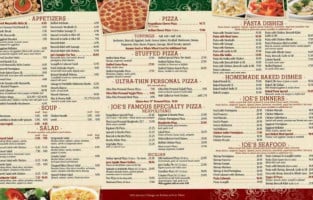 Pazzaro's Pizza Grill menu