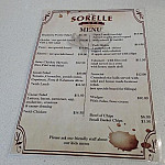 Le Due Sorelle Cafe menu