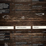La Table Du Yeti Cardápio