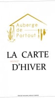 Auberge De Portout menu