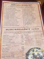 Los Charros menu