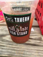 Ott's Tavern Millstadt Fish Stand food