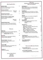 Rittenhouse Deli menu