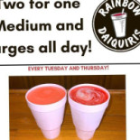 Rainbow Daiquiris Comida