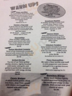 Starters menu