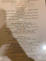 Los Charros Cantina menu