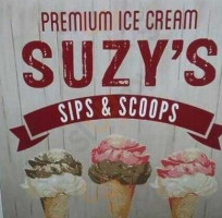 Suzy's Sips Scoops inside