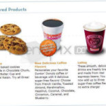Dunkin' Cardápio