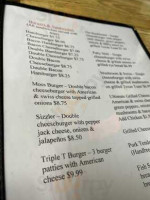 Borden's Buckboard Diner menu