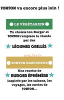 Les Burgers De Tonton menu