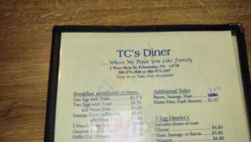 Tc's Diner inside