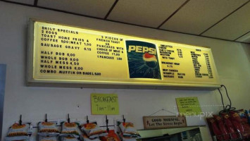 Frankie's Subs menu