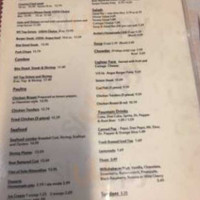 Archie's Place menu