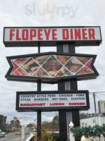 Flopeye Diner outside