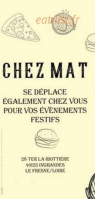 Chez Mat menu