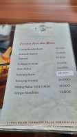 Kampoeng Sawah Soreang menu