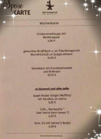 Schlosserei Das Weinlokal menu